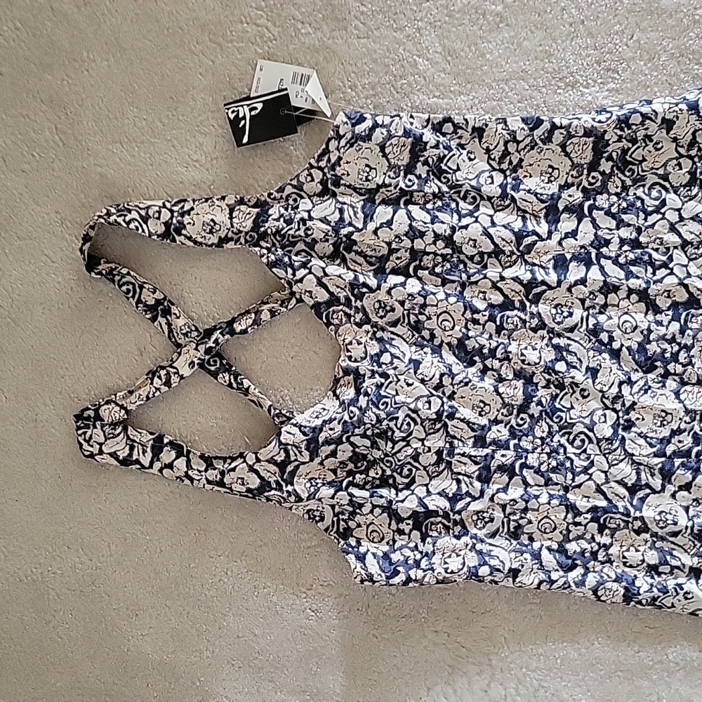 Boho floral dress
